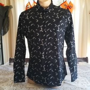 ASOS Men's Geometric Print Dress Shirt - XL